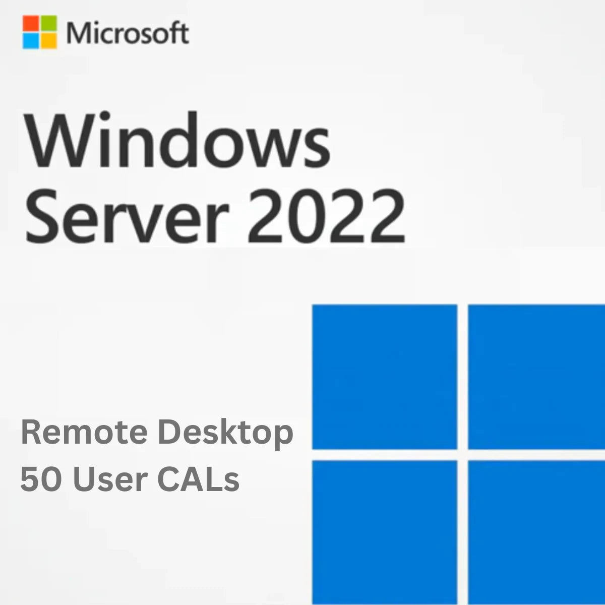 50 USER CAL Remote Desktop Services 2022 Original Microsoft – Licença Digital com NF-e