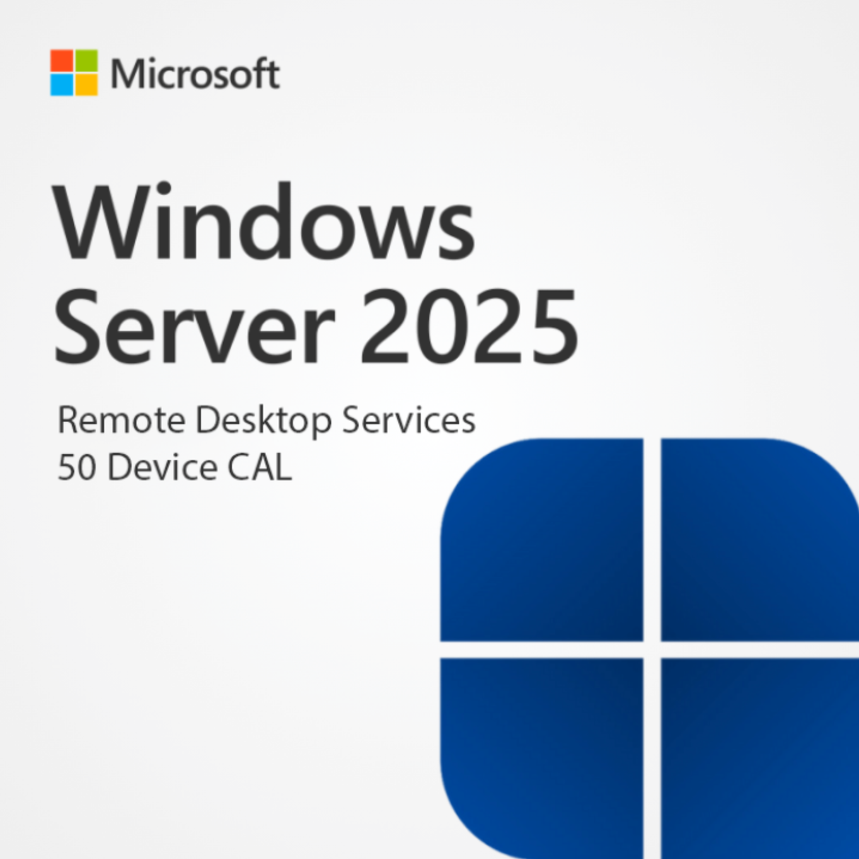 50 DEVICE CAL Remote Desktop Services 2025 Original Microsoft – Licença Digital com NF-e