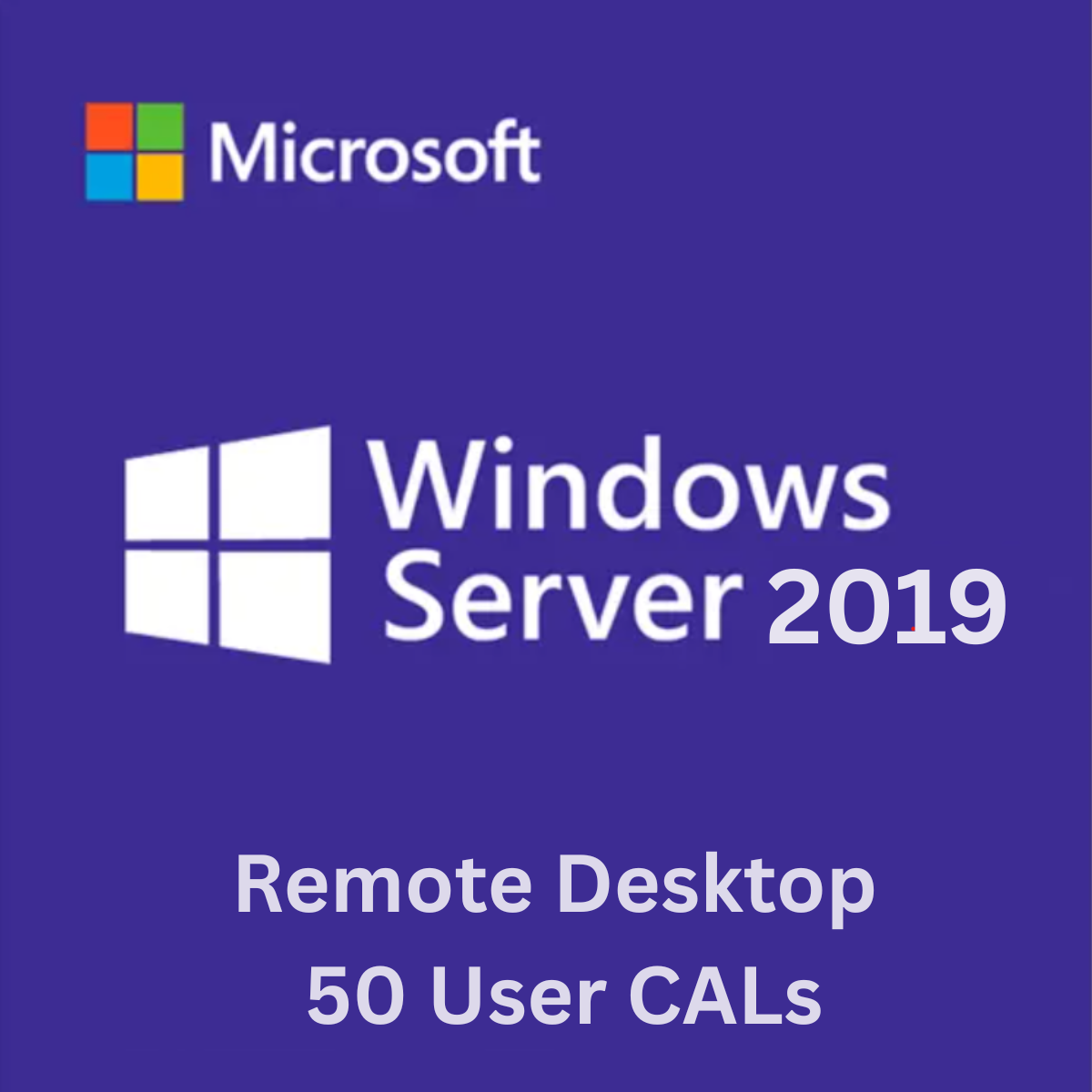 50 USER CAL Remote Desktop Services 2019 Original Microsoft – Licença Digital com NF-e