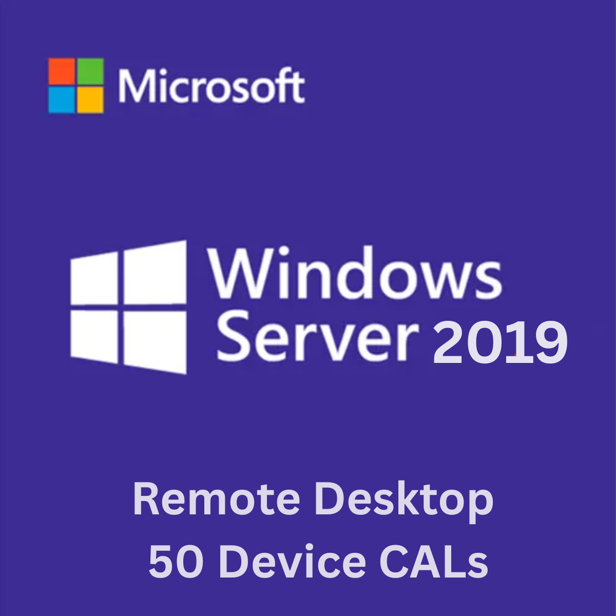 50 DEVICE CAL Remote Desktop Services 2019 Original Microsoft – Licença Digital com NF-e